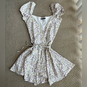 Floral Wrap Dress